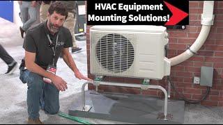 HVAC Equipment Mounting Types Possibilities Solutions Wall Ground Overhead Hanging