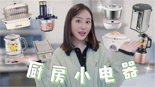 【厨房小电器推荐】提高效率+幸福感up Top 8 Kitchen Appliances  中式厨房必备