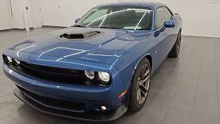 2022 DODGE CHALLENGER RT SCAT SPACK PLUS SHAKER AUTO FROSTBITE METTALLIC 4K WALKAROUND 14760Z