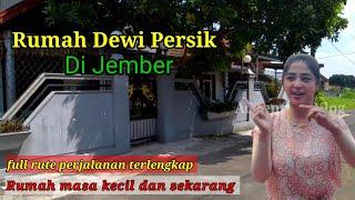 SUASANA RUMAH DEWI PERSIK DI JEMBER Masa Kecil Dan sekarang Vlog rute terlengkap yang pernah ada