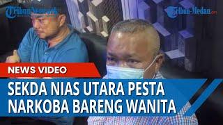 Video Sekda Nias Utara Pesta Narkoba Bersama Pejabat BUMD Ditemani Wanita Cantik