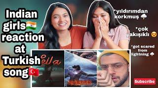 Indian girls  reaction at Turkish song  #Reynmen - Leila  Official Video 