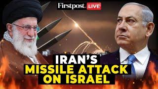 Iran Attacks Israel LIVE Iran Launches Missiles Towards Israel as West Asia Conflict Intensifies