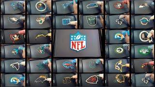 NFL ALL TEAMS Logo Pancake ART