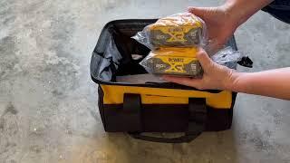 DEWALT 20V MAX Battery Charging Kit Review Bag Charger Battery See why I chose this 20v combo pack