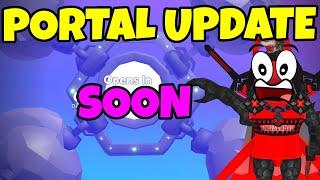 NEW PORTAL UPDATE IN ROBLOX CLICKER SIMULATOR Update 41