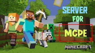 how to make server for mcpe