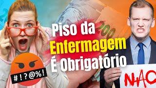  Piso Salarial da Enfermagem é OBRIGATÓRIO vai ter que pagar o Piso e cumprir a Lei 14.43422