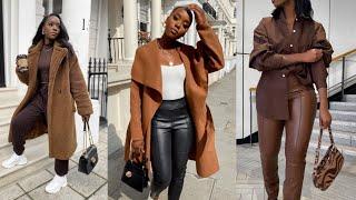 Easy Outfits for FALLWINTER Season  Black Fashion Lookbook and Inspiration 2021