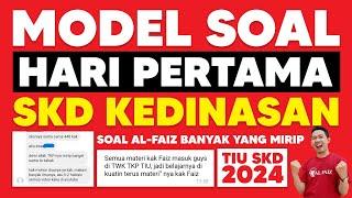 SOAL TIU SKD CPNS DAN KEDINASAN 2024 BERDASARKAN PENGALAMAN PESERTA HARI PERTAMA