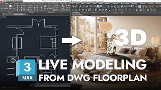 FROM ZERO TO HERO   DWG Interior Modeling Floorplan