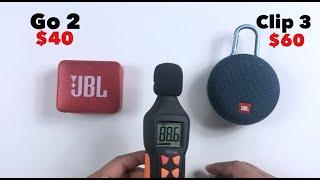 JBL Clip 3 vs Go 2  Sound Volume Comparison