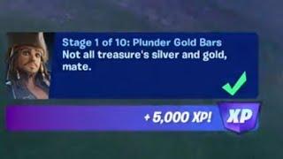 Fortnite - Plunder Gold bars - Chapter 5 Season 3