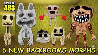  Update 483   How to get All 6 NEW BACKROOM MORPHS #backroomsmorphs #roblox #zoonomaly