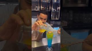 Vodka Layer Cocktail🫣#shorts #viral #cocktail