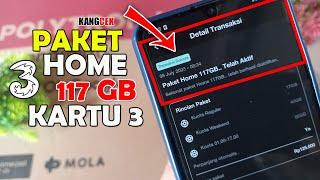 Paket Internet Tri 117 gb Kuota Home Paling Ekonomis 