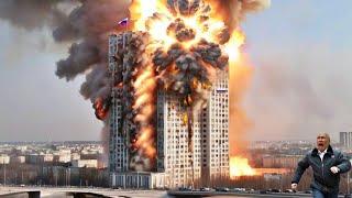 Entire cities in Russia are lost forever Goodbye Putin Belgorod city center has been bombarded