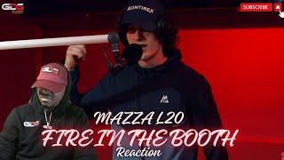 AMERICAN Reacts to Mazza L20 - Fire in the Booth TUFF