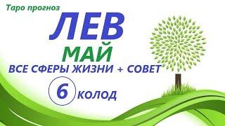 ЛЕВ МАЙ 2021 таро прогнозтаро гороскоп 6 колод