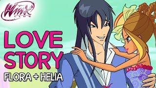 Winx Club - Flora and Helias love story from Season 2 to Season 7