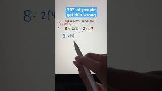 PEMDAS Math Problem  Algebra Fundamentals  JusticeTheTutor #math #shorts #maths #mathstricks