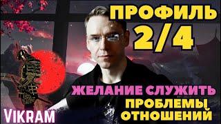 Профиль 24 - Проблемы отношений. Желание служить как Самурай.