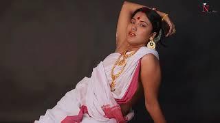 Moumita  Saree Lover  Saree Sundori  bong saree  Saree  Backless saree with jewellery