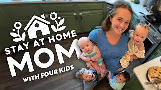 A Day In The Life of a Stay At Home Mom With 4 Kids