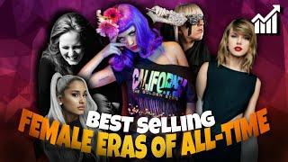 Best Selling Female Eras Albums + Singles Of All Time  Hollywood Time  Katy Perry Taylor Swift