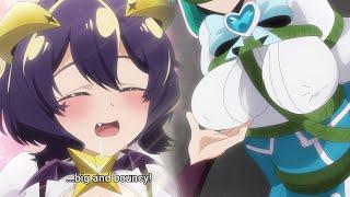 Utena Plays With Magical Girl Azures OPPAI  Mahou Shoujo ni Akogarete Episode 3