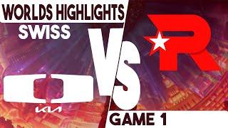 KT vs DK Game 1 Highlights  SwissStage  Worlds 2023  kt Rolster vs Dplus Kia