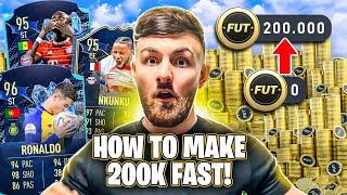 How to Make 200k Coins FAST? FIFA 23 BEST SNIPING FILTERS *step by step 0-200k*