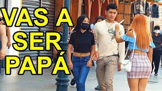 Vas a ser papa  Bromas en la calle  - Bufones.net