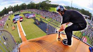 MINI SCOOTER vs MEGA RAMP