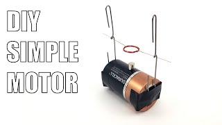 Build a Simple Electric Motor  Science Project