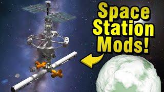 KSP Using MODS to build a Massive Space Station