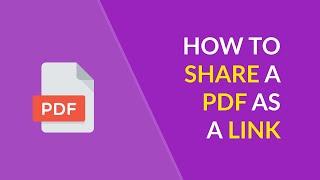 How to Share a PDF as a Link