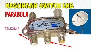 FUNGSI SWITCH LNB DI TELKOM 4  FUNGSI DAN KEGUNAAN SWITCH