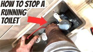 How To Stop Running Toilet - Easy Fix