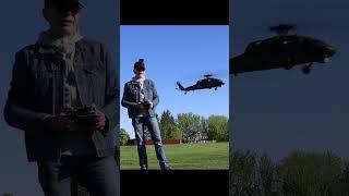 It looks So Real Mini Blackhawk Heli  #blackhawkhelicopter
