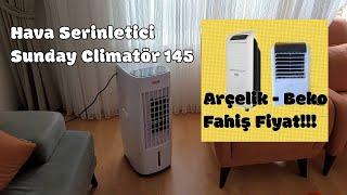 Sunday Climatör 145 - Uygun Fiyatlı Hava Soğutucu #sundayclimatör  #ac6030 #ac7030