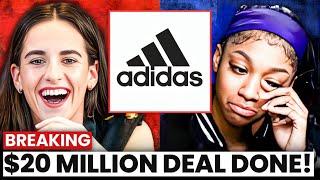 JUST IN Caitlin Clark BEATS Angel Reese in MAJOR Adidas DEAL Nike’s Silence is LOUD