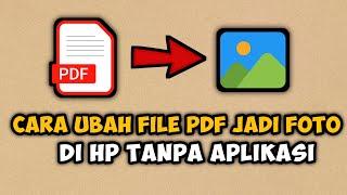 How to change PDF files to JPG without an application