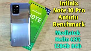 Infinix Note 10 pro Antutu Benchmark Score  Mediatek Helio G95 Antutu Benchmark 