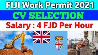 FIJI Work Permit 2021  Latest FIJI WORK VISA 2021 Process Job & Apply  FIJI Jobs for Indians