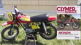 Clymer Works From Home - Bryans 1978 Honda XL75 Mini Bike