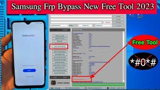 Samsung Frp Bypass 2023 New Free Tool  No MTP Mode  Adb Enable Fail  One Click Frp Remove #2024