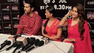 Namish Taneja Megha Chakraborty & Shruti Bhist Full Exclusive Interview At Mishri Serial Launch