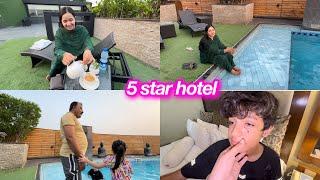 5 Star hotel ki chai  Sitara Yaseen new vlog