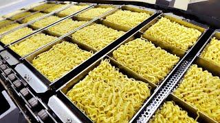 How INSTANT NOODLES Are Made in Factories  1 BILLION NOODLES EVERY YEAR